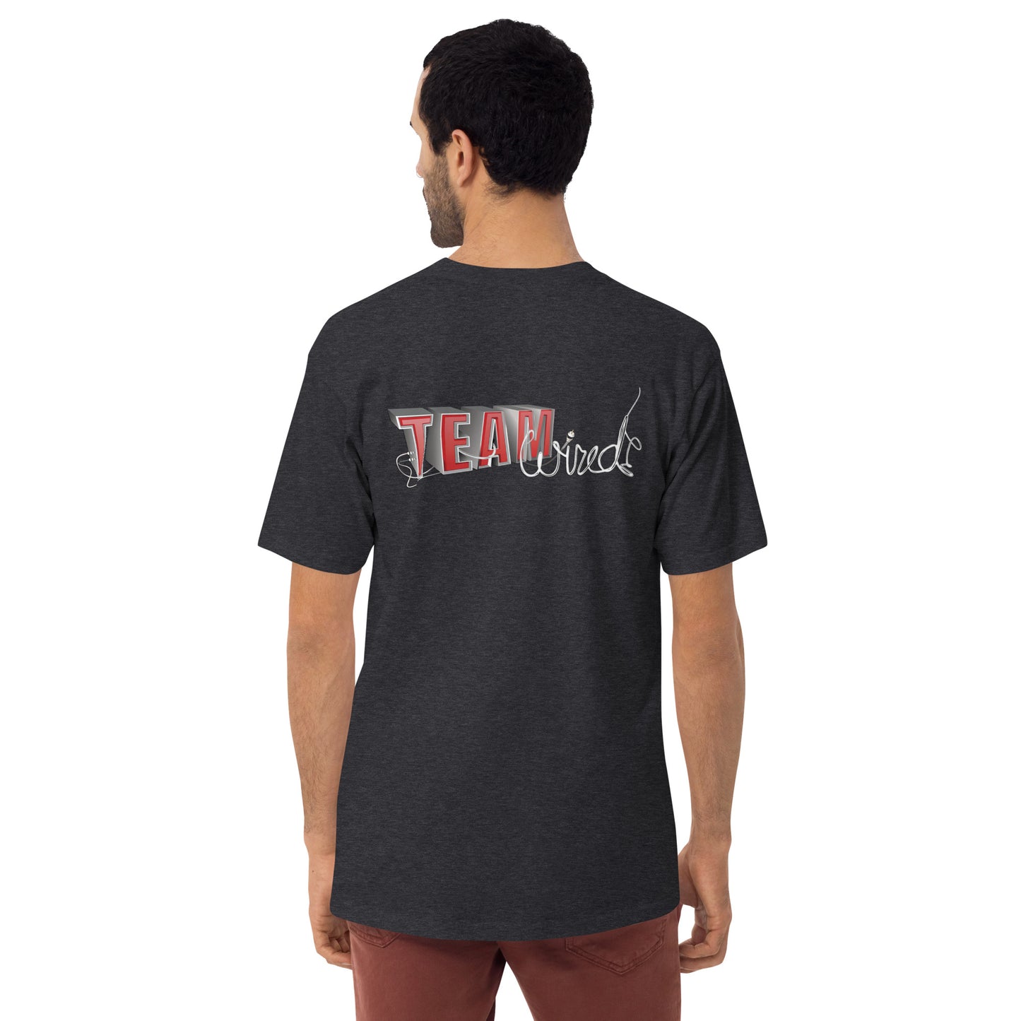 Team Wired-Men’s premium heavyweight tee