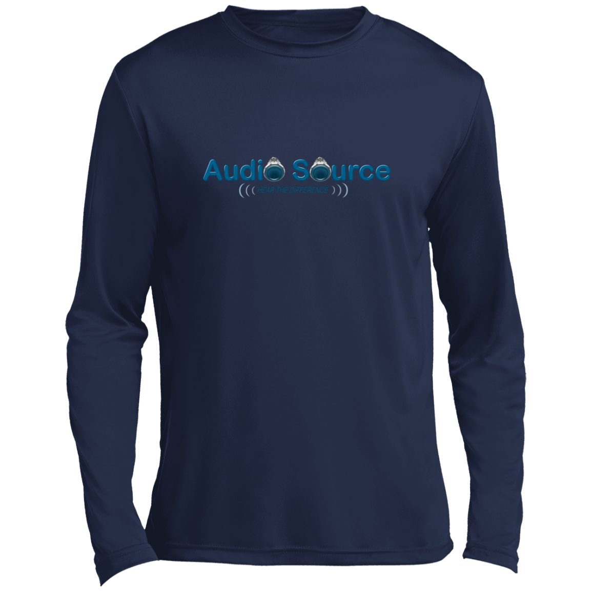 Audio Source-Men’s Long Sleeve Performance Tee