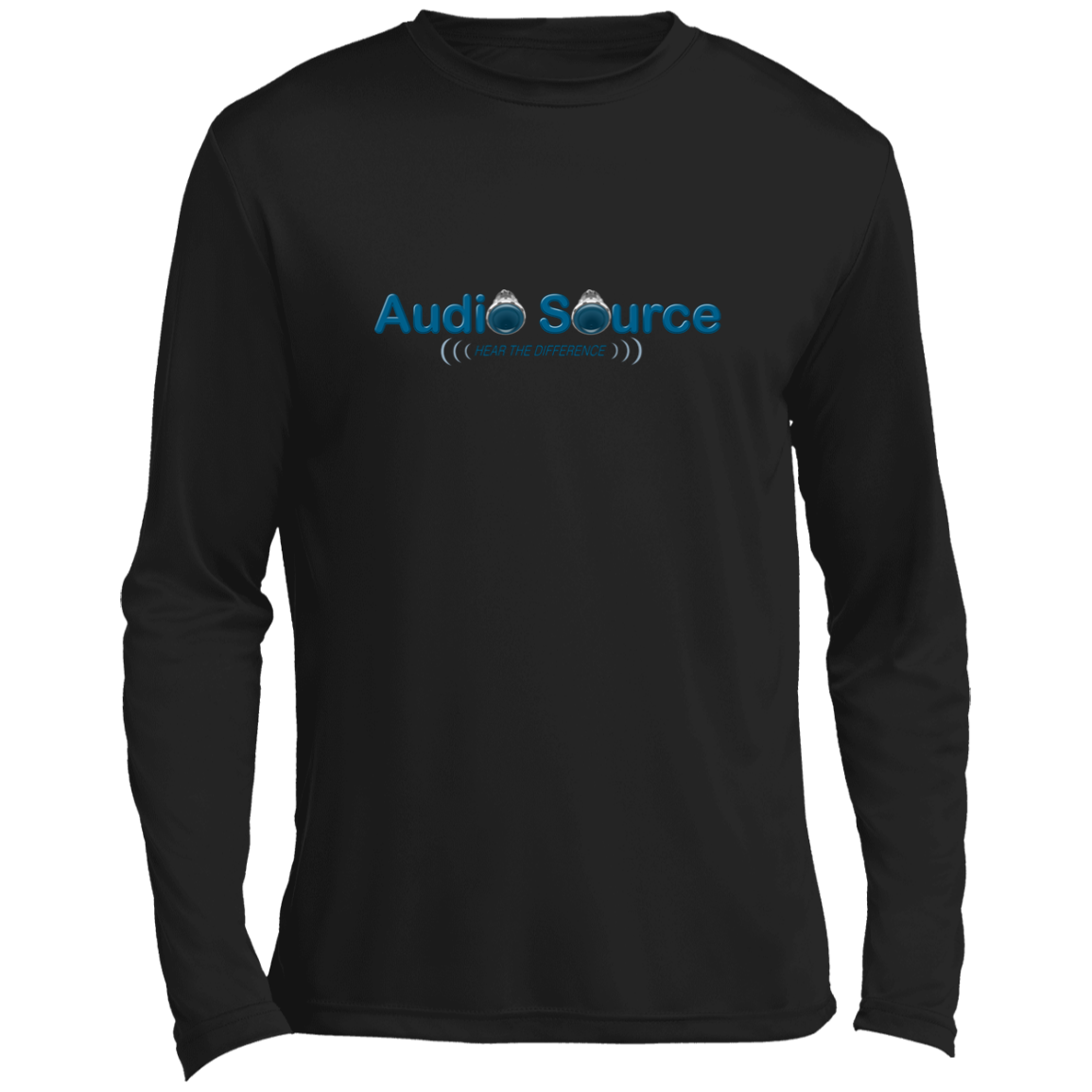 Audio Source-Men’s Long Sleeve Performance Tee