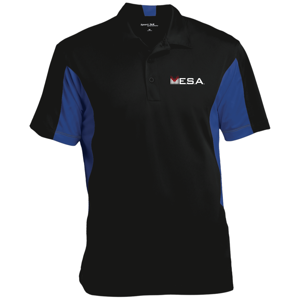 MESA-Men's Colorblock Performance Polo