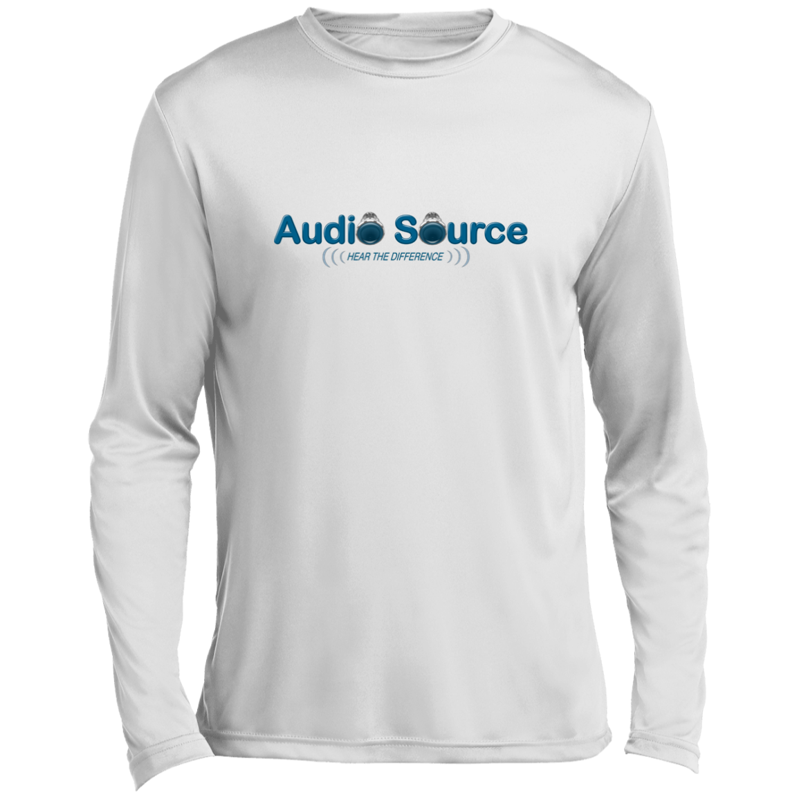 Audio Source-Men’s Long Sleeve Performance Tee