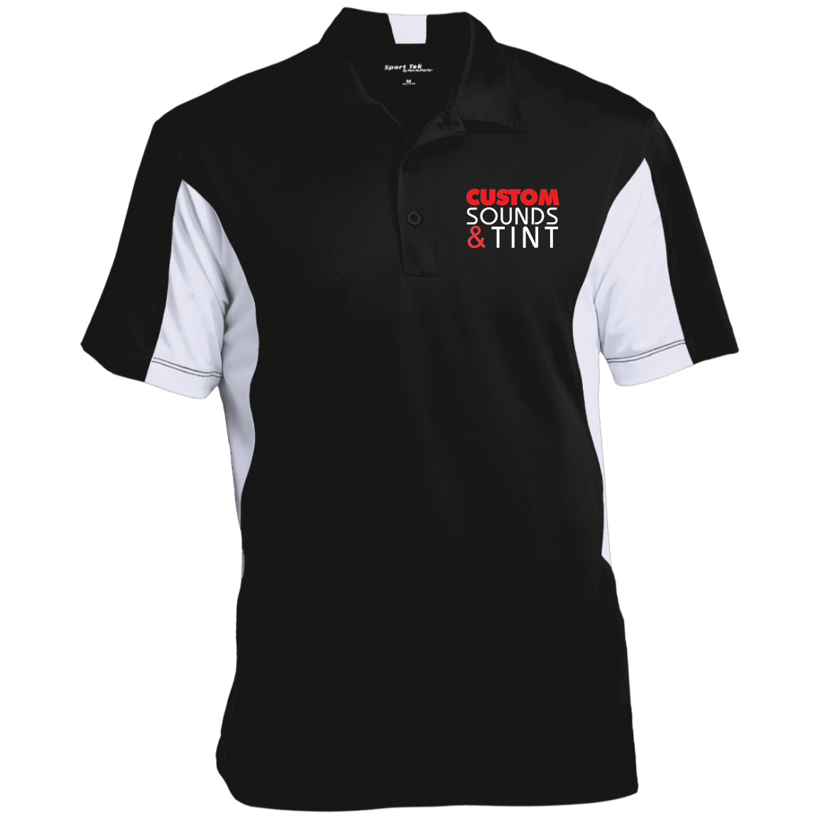 Custom Sounds & Tint-Men's Colorblock Performance Polo