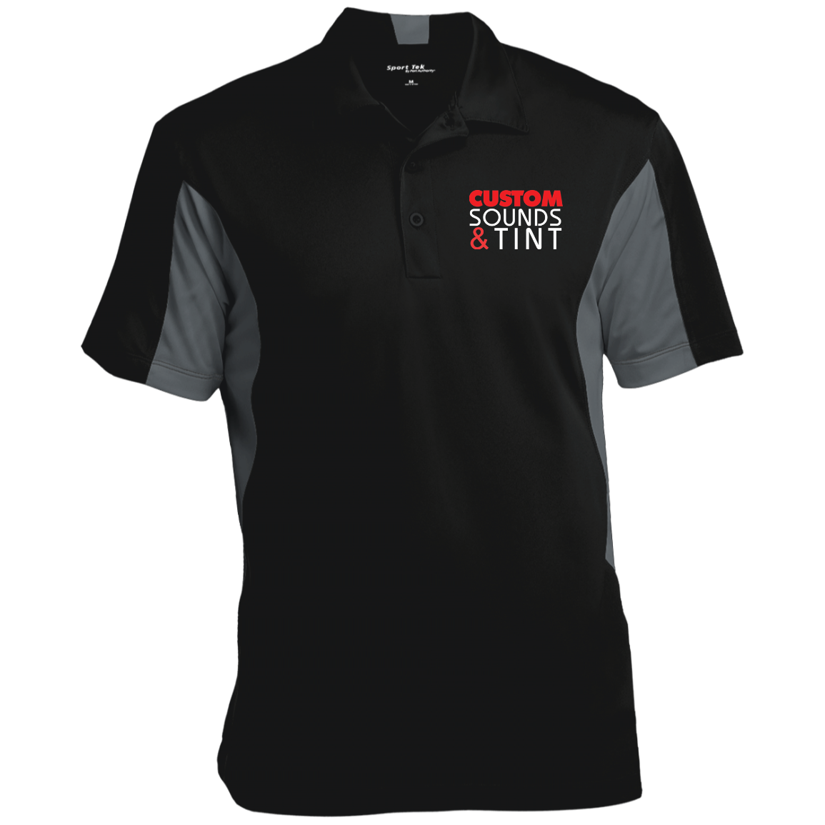 Custom Sounds & Tint-Men's Colorblock Performance Polo