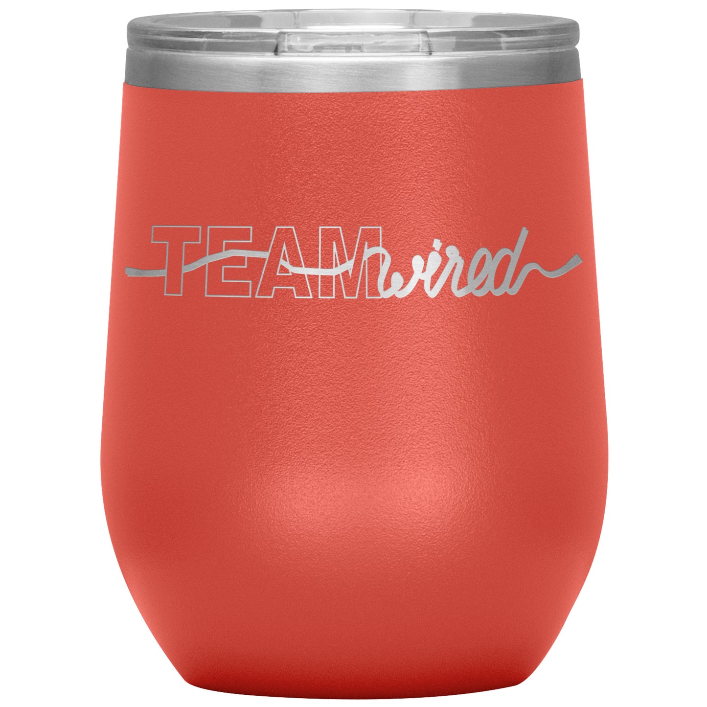 Team Wired-12oz Wine Insulated Tumbler