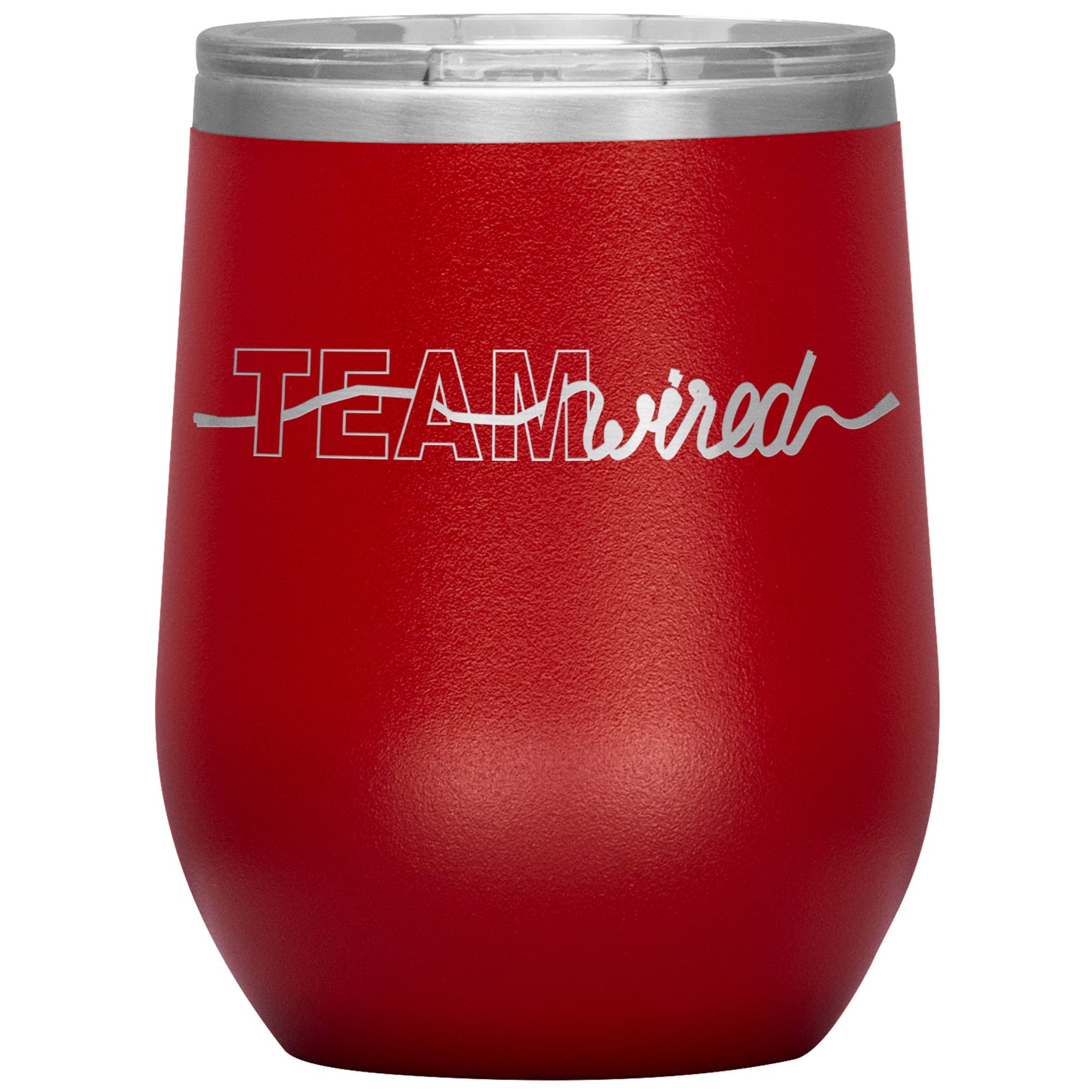 Team Wired-12oz Wine Insulated Tumbler
