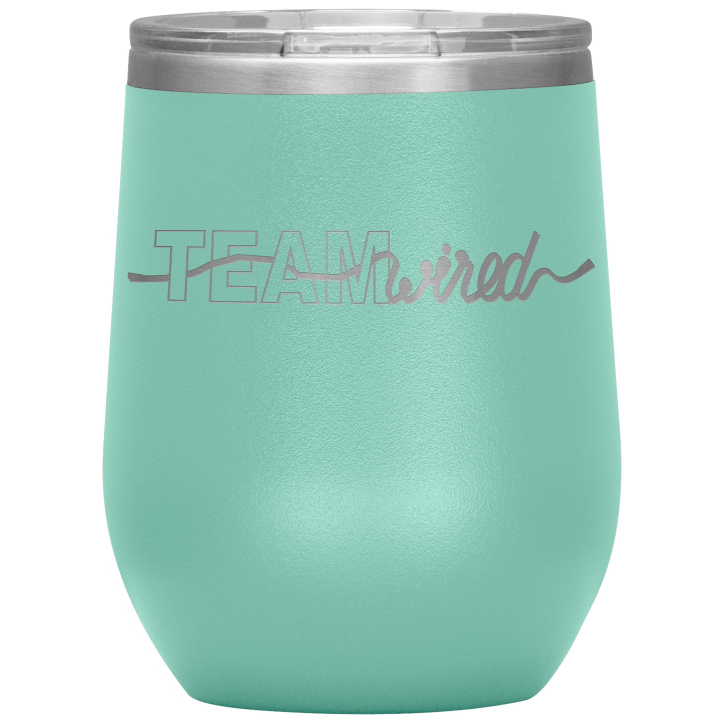 Team Wired-12oz Wine Insulated Tumbler