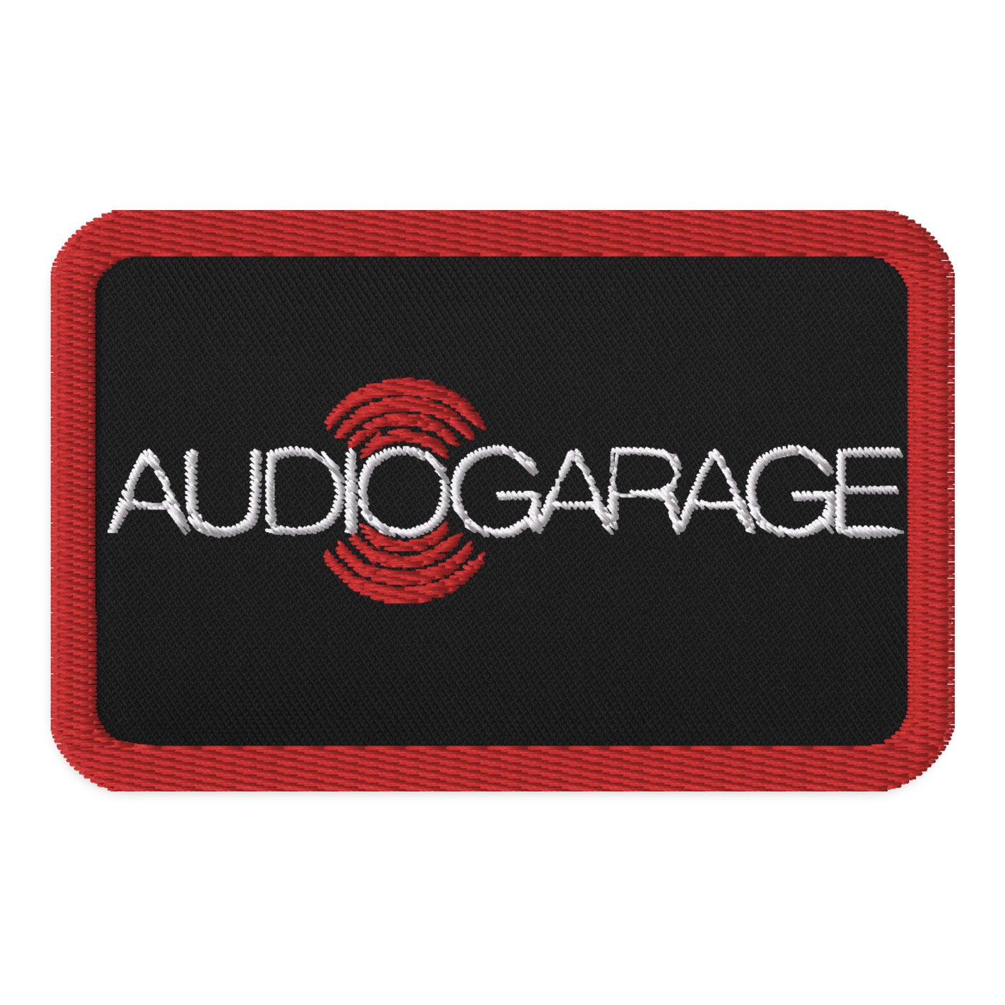 Audio Garage-Embroidered patches