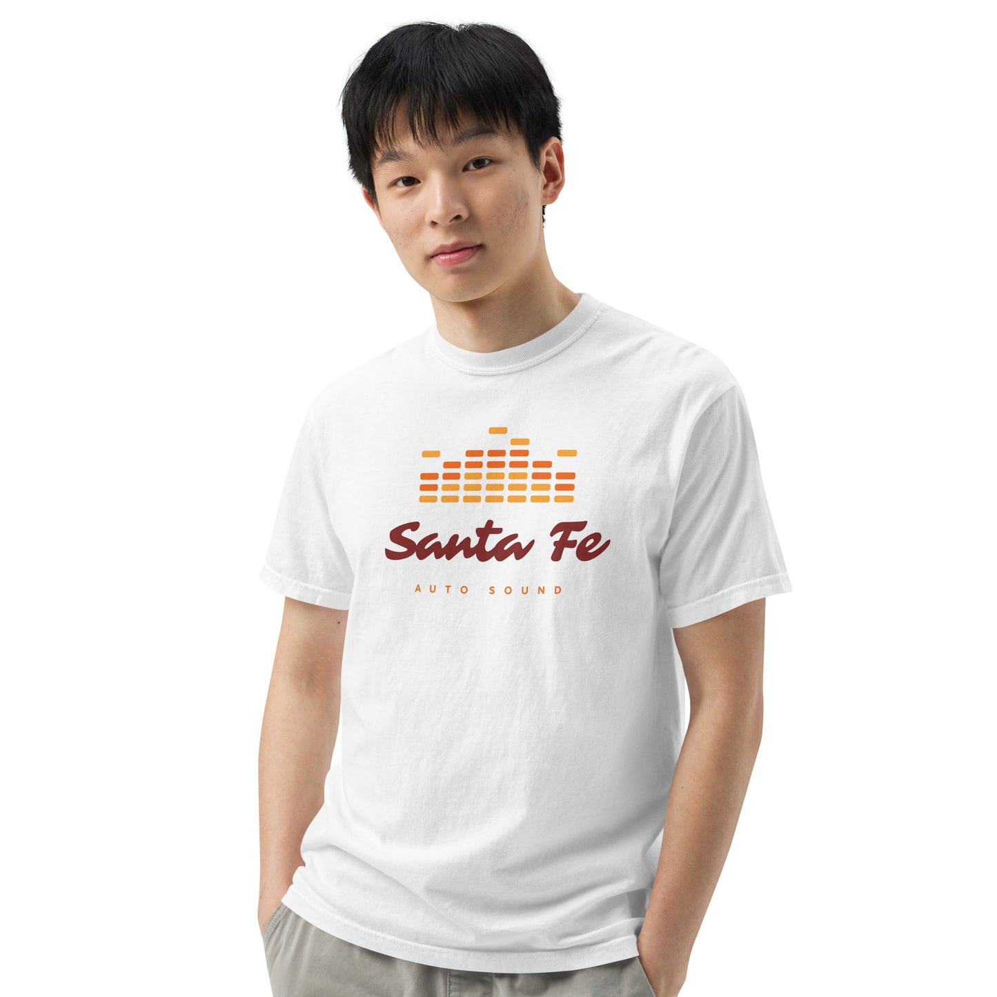 Santa Fe-Men’s garment-dyed heavyweight t-shirt