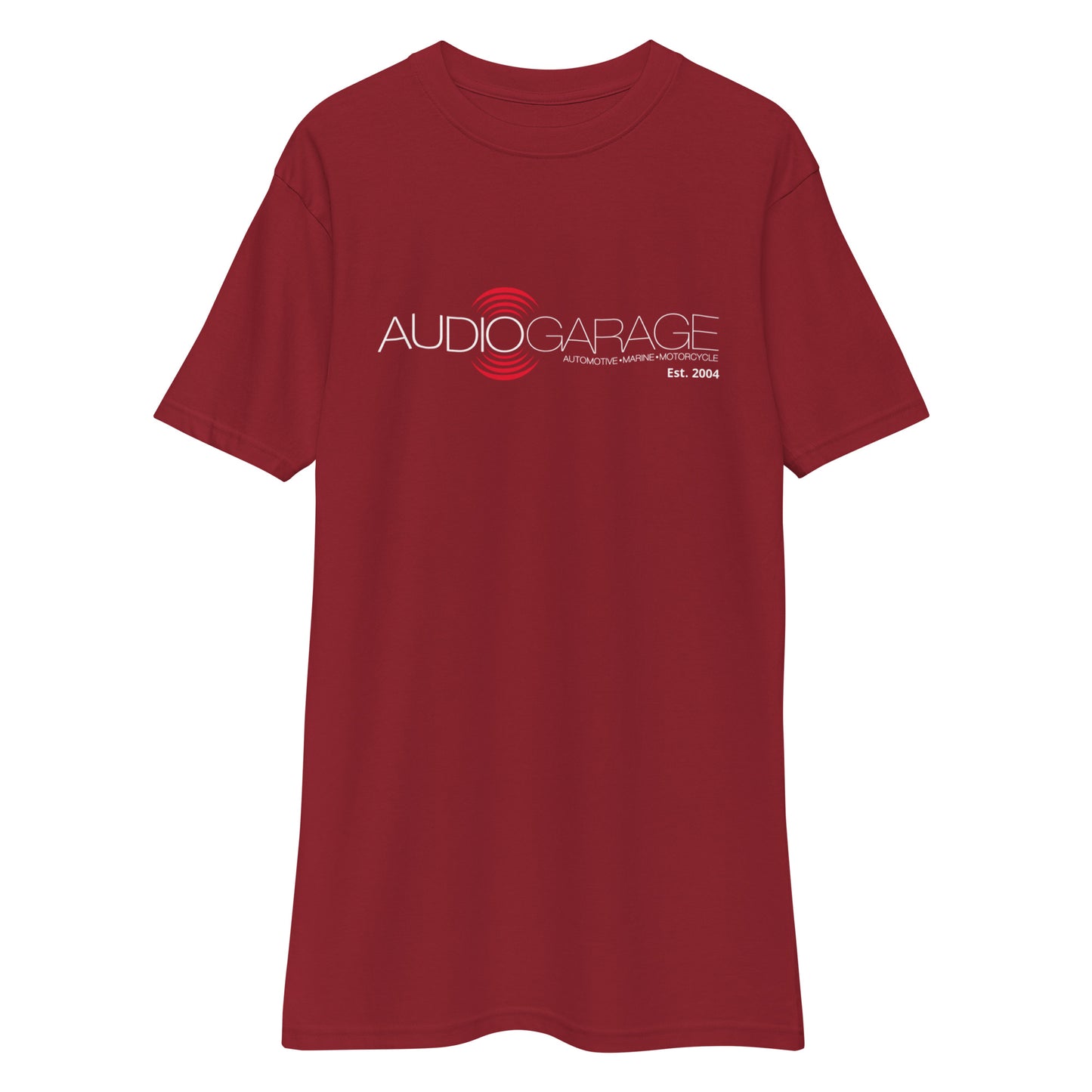 Audio Garage-Men’s premium heavyweight tee