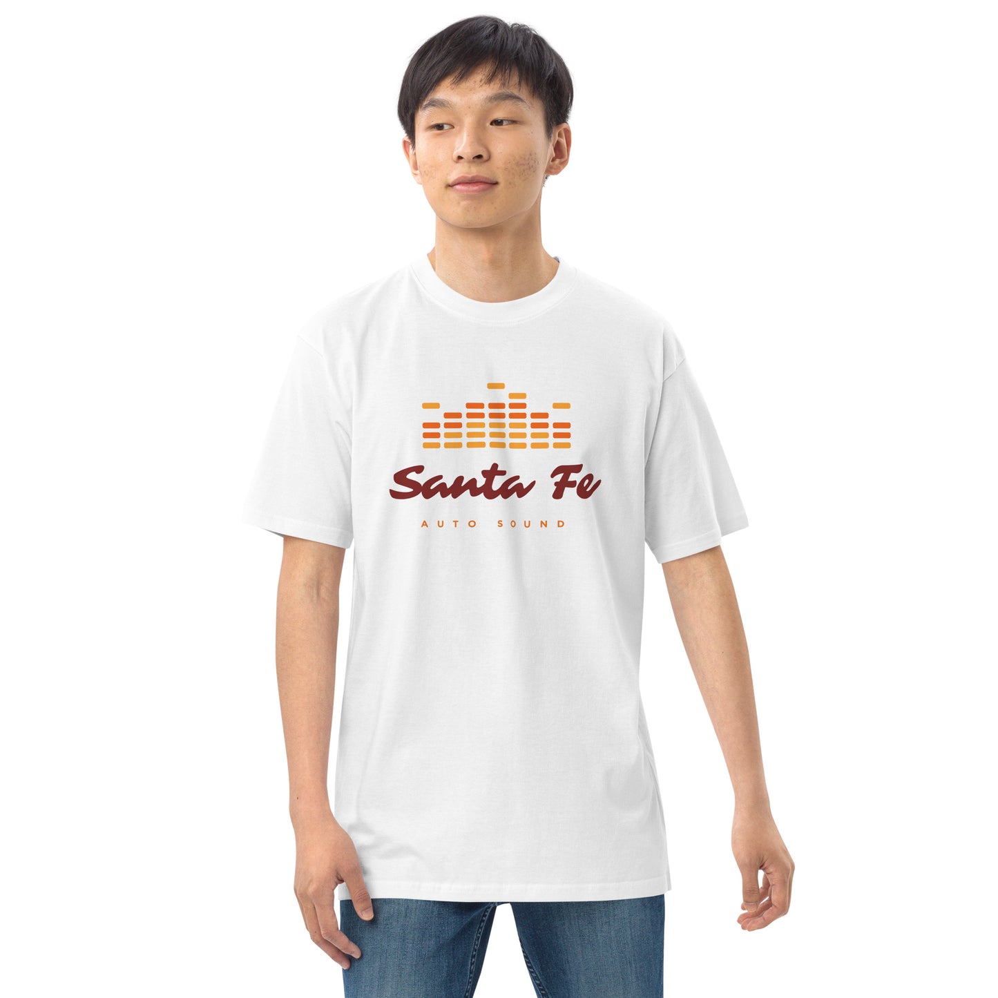 Santa Fe-Men’s premium heavyweight tee