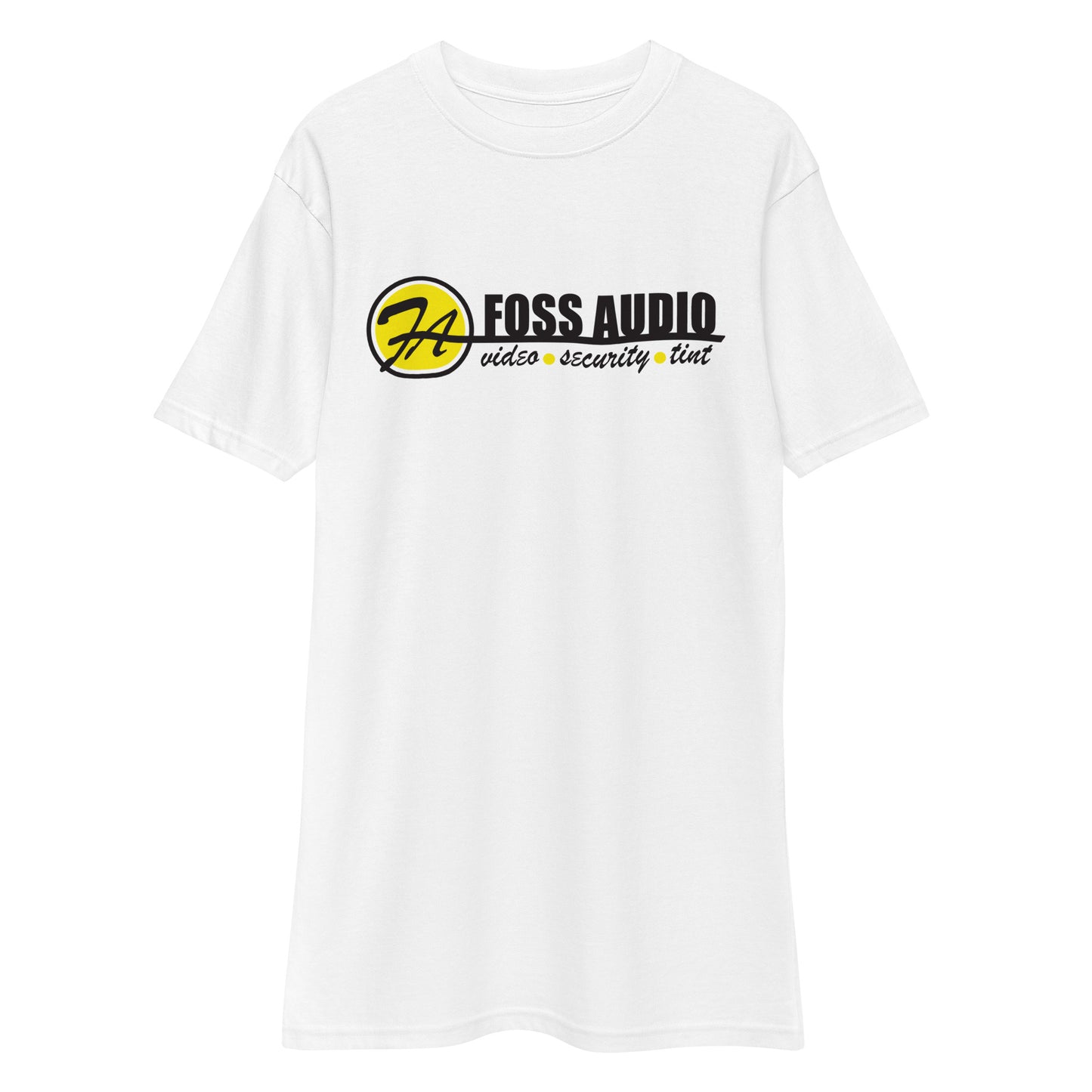 Foss Audio-Men’s premium heavyweight tee