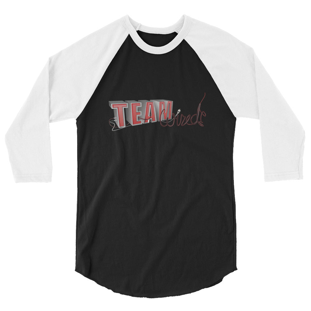 Team Wired-3/4 sleeve raglan shirt