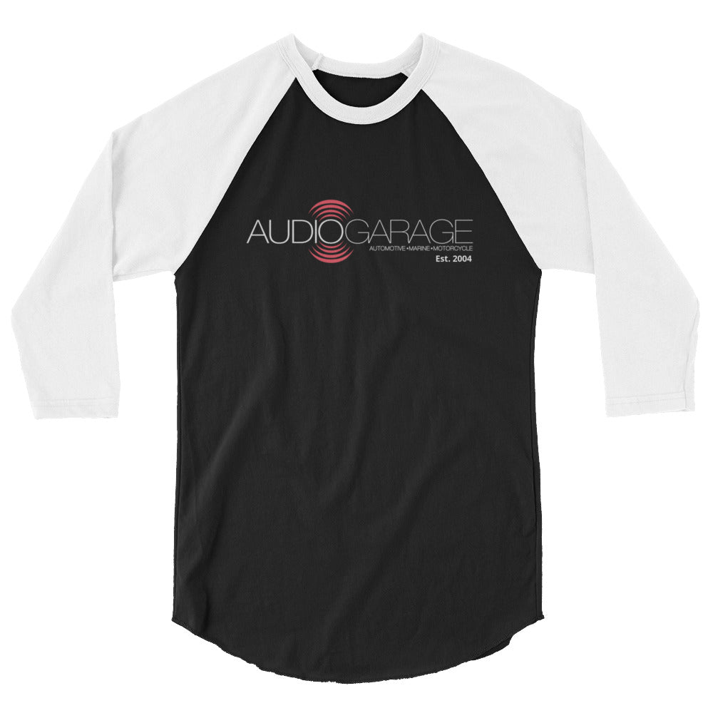Audio Garage-3/4 sleeve raglan shirt