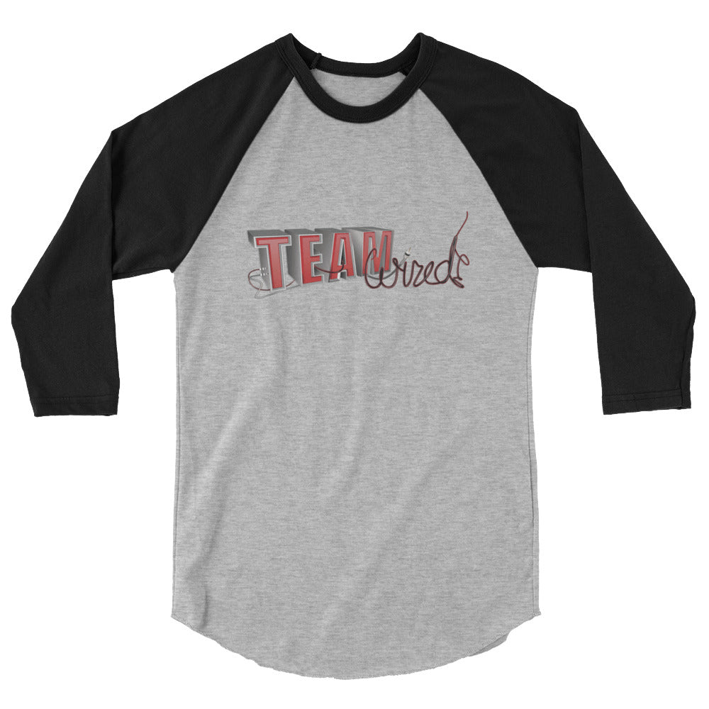 Team Wired-3/4 sleeve raglan shirt