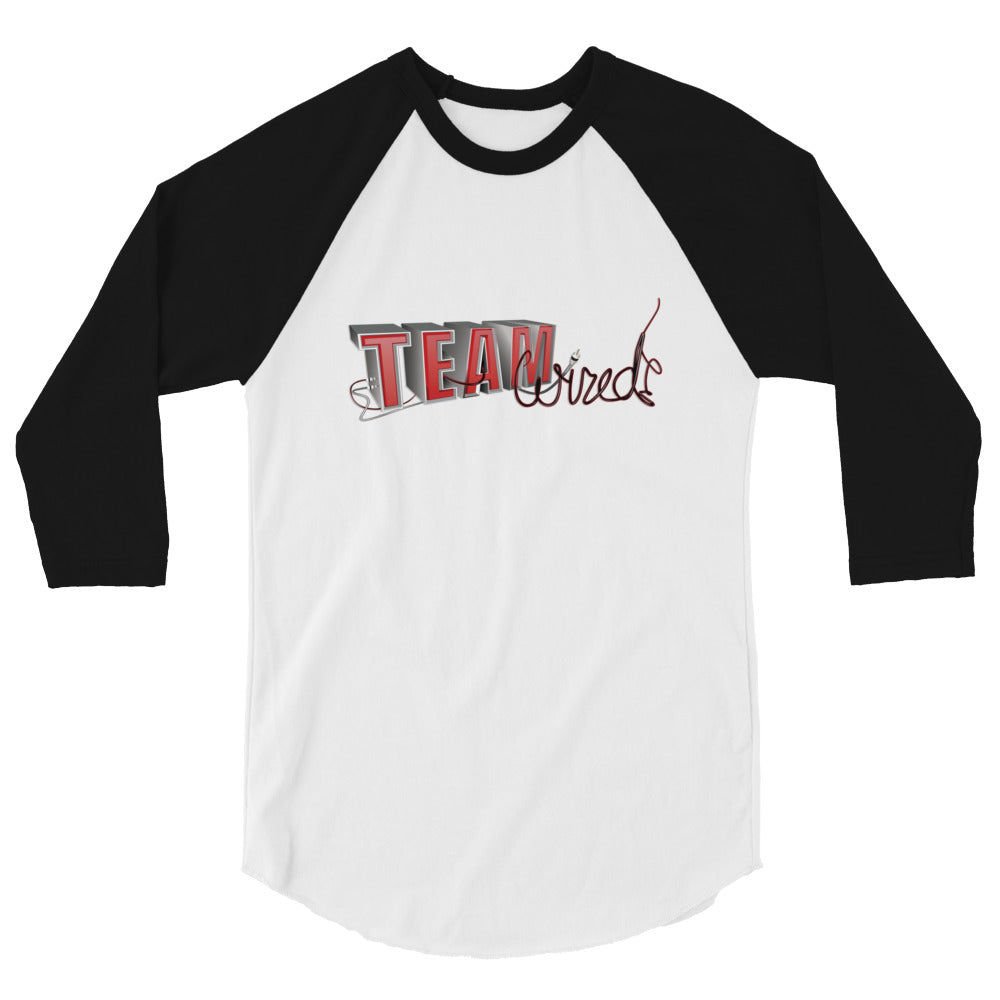 Team Wired-3/4 sleeve raglan shirt