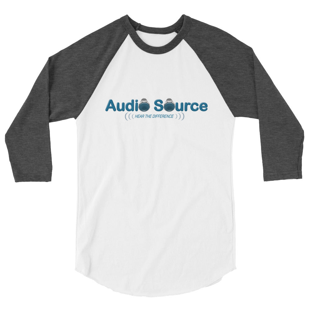 Audio Source-3/4 sleeve raglan shirt