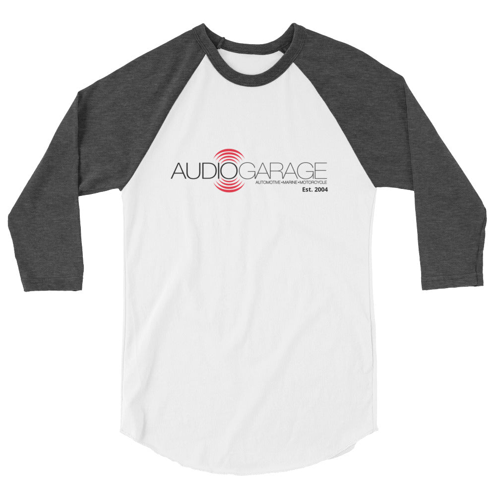 Audio Garage-3/4 sleeve raglan shirt