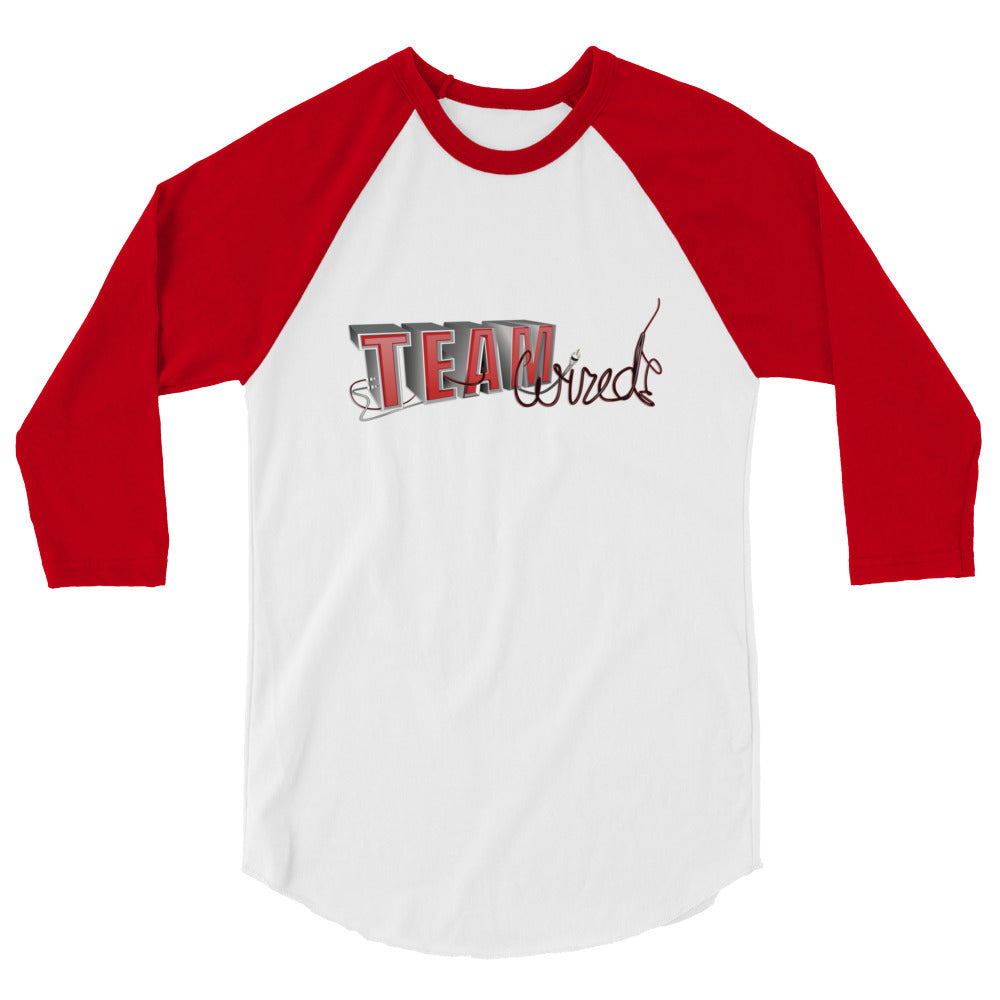 Team Wired-3/4 sleeve raglan shirt