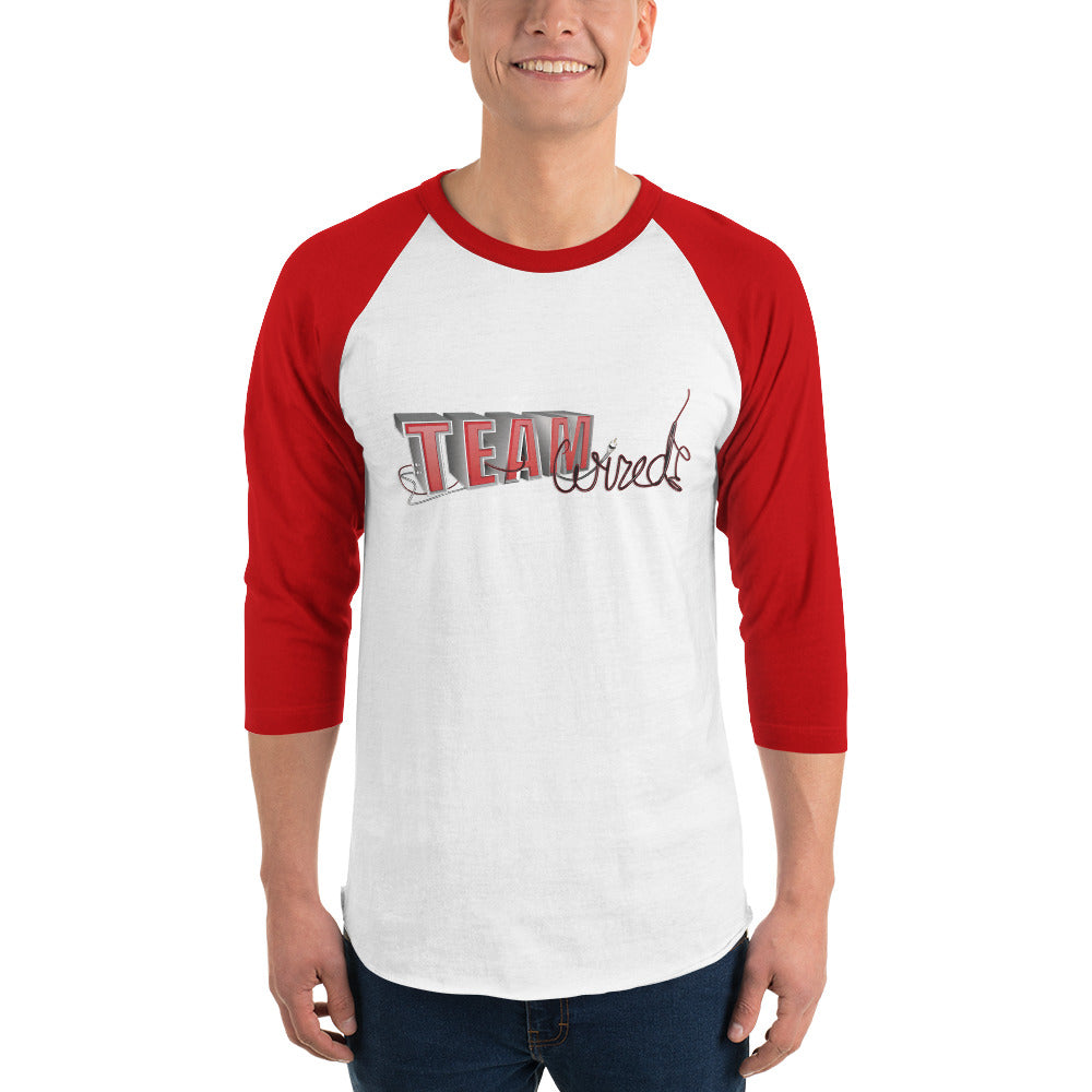 Team Wired-3/4 sleeve raglan shirt