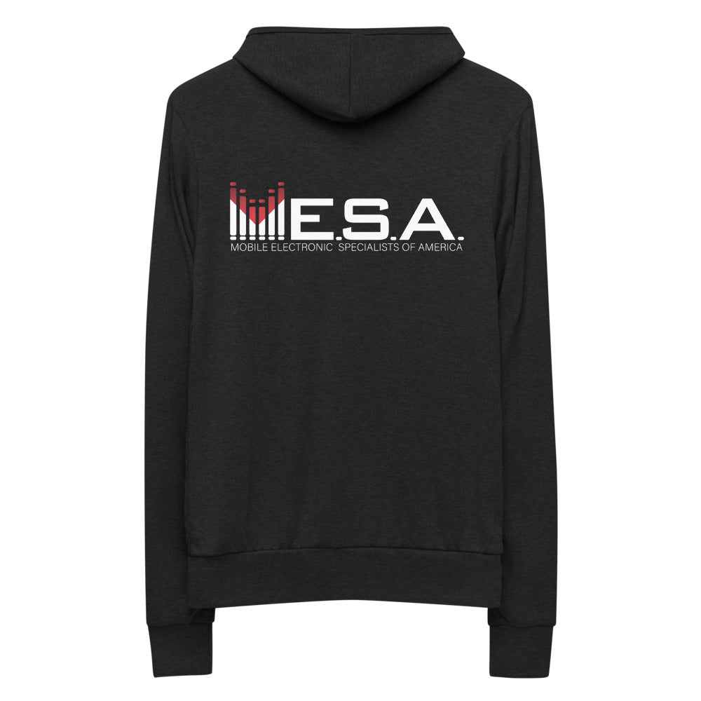 MESA-Unisex zip hoodie