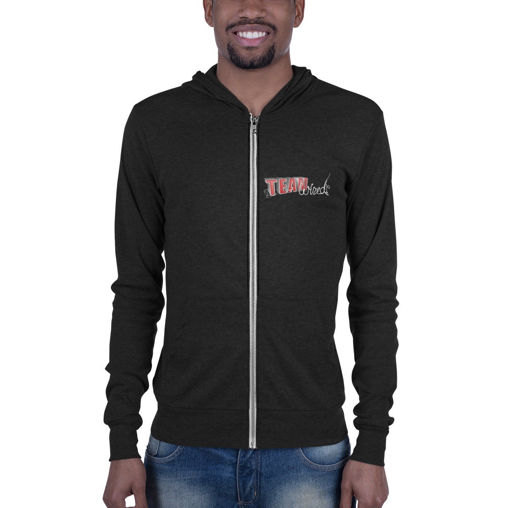 Team Wired-Unisex zip hoodie