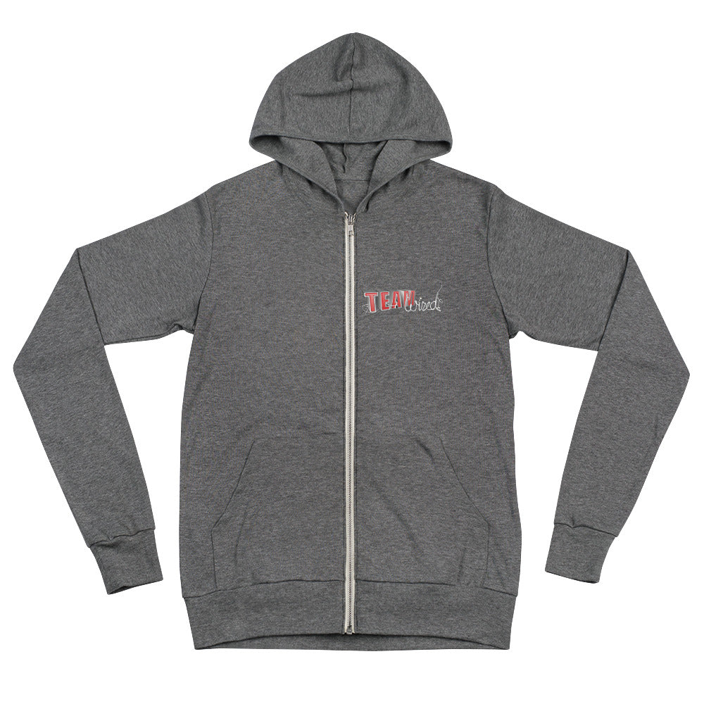 Team Wired-Unisex zip hoodie