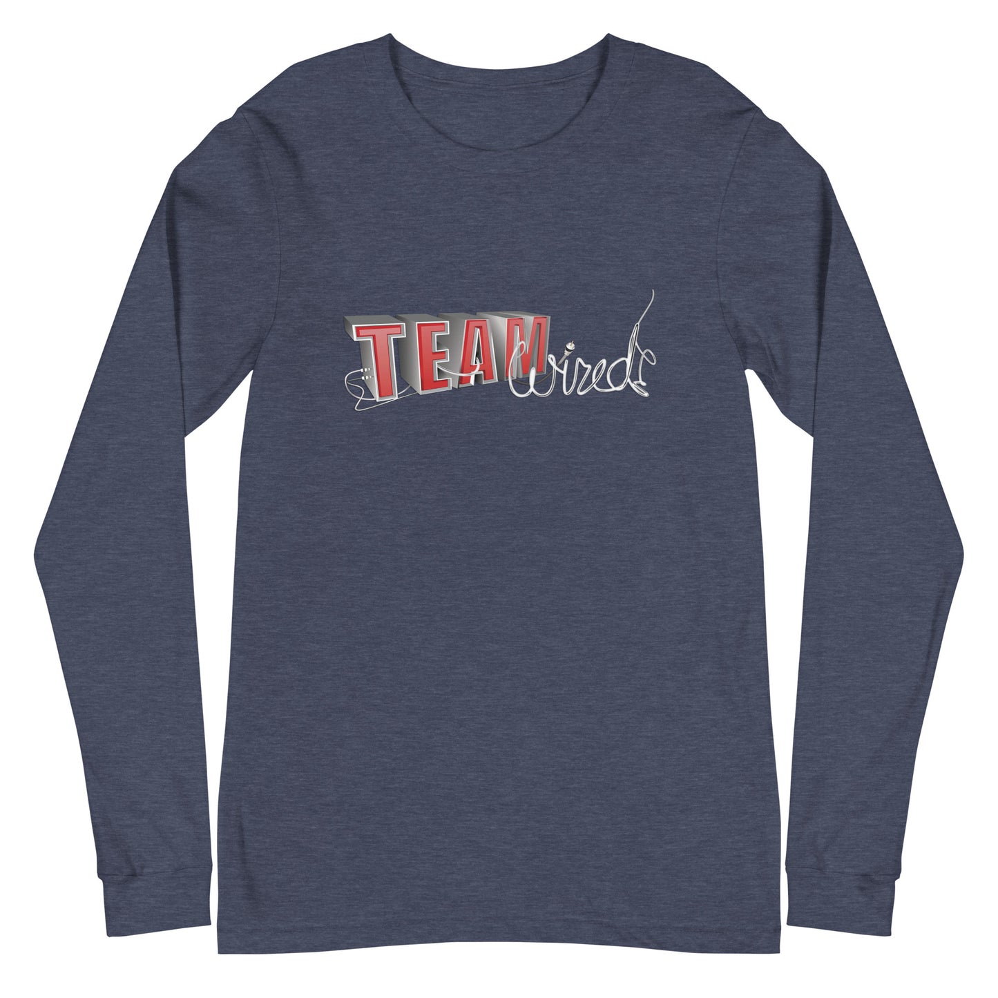 Team Wired-Unisex Long Sleeve Tee