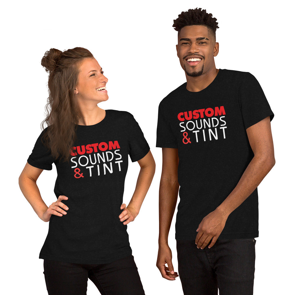 Custom Sounds & Tint-Unisex t-shirt
