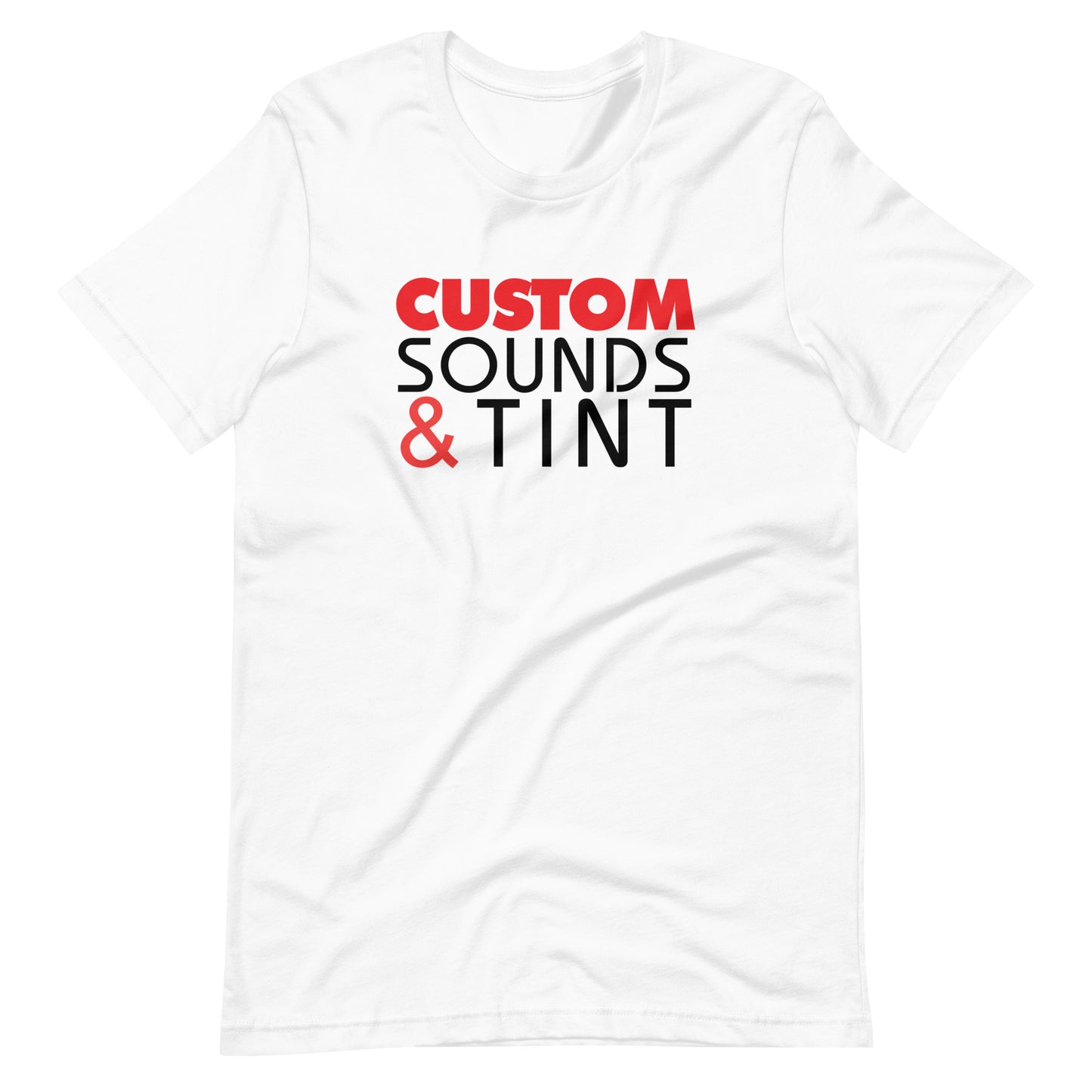 Custom Sounds & Tint-Unisex t-shirt