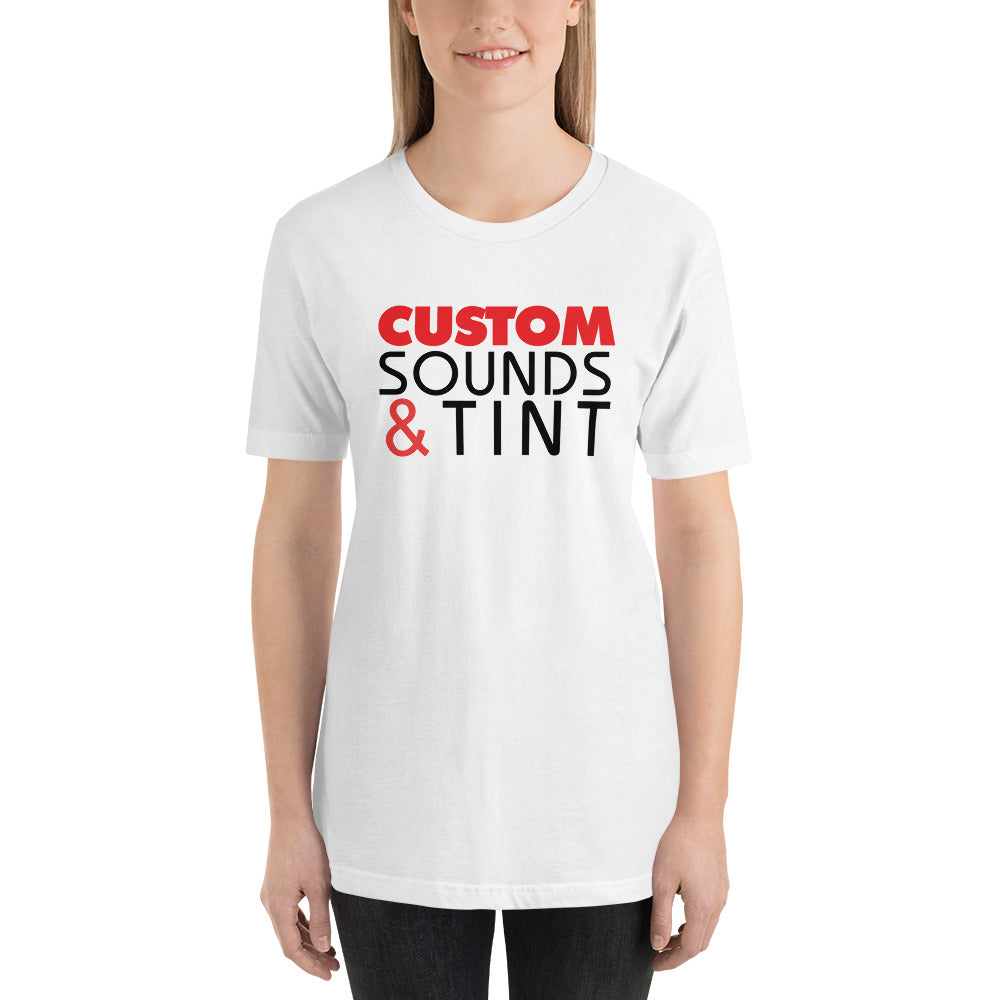 Custom Sounds & Tint-Unisex t-shirt