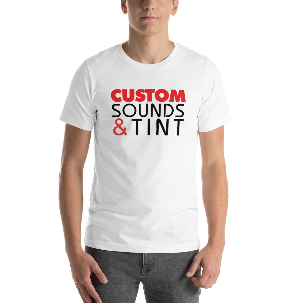 Custom Sounds & Tint-Unisex t-shirt