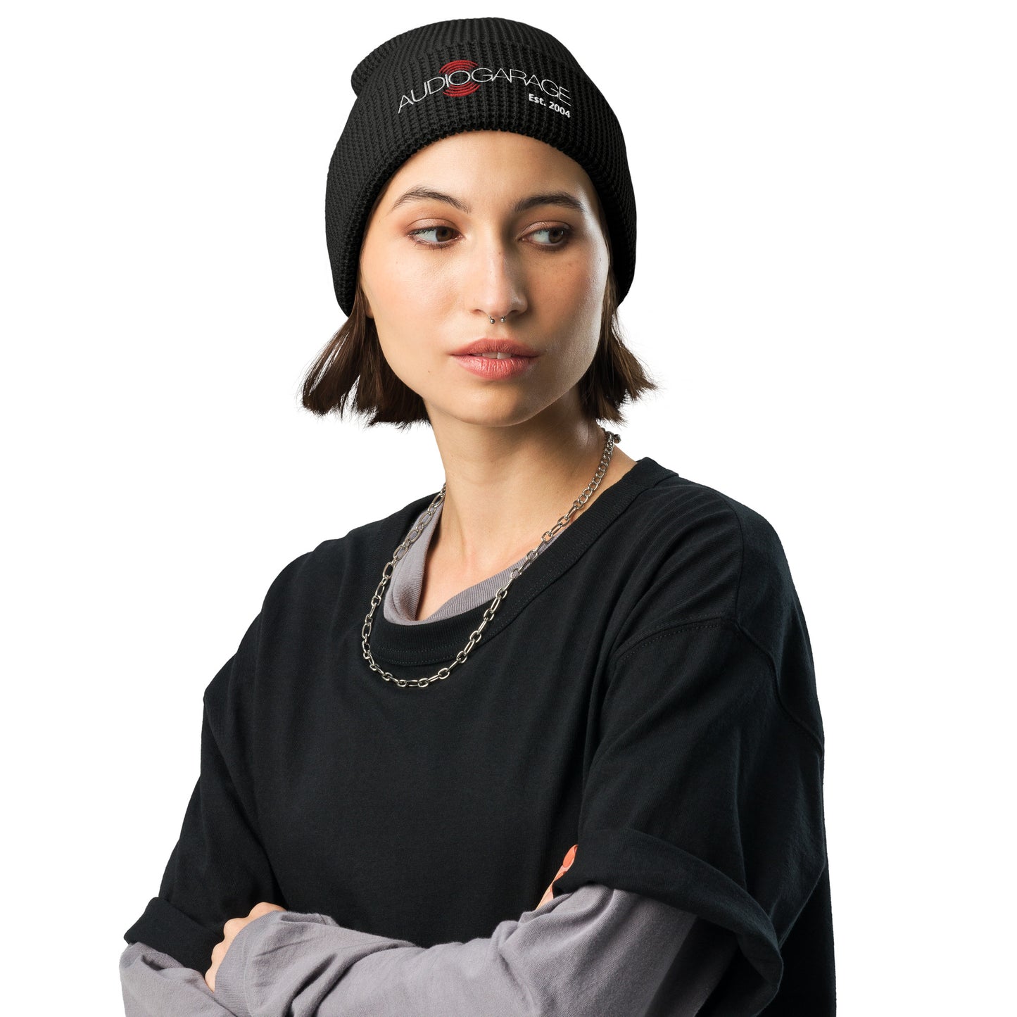 Audio Garage-Waffle beanie
