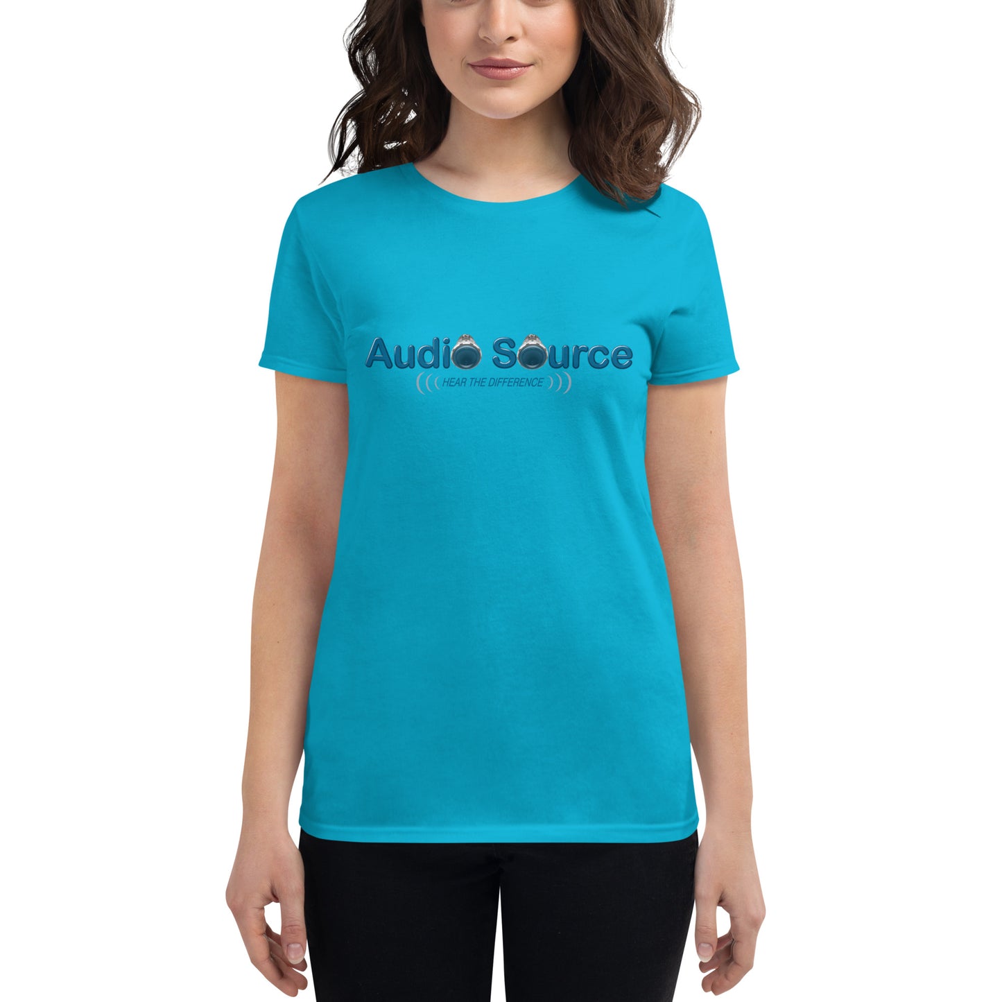 Audio Source-Women's short sleeve t-shirt