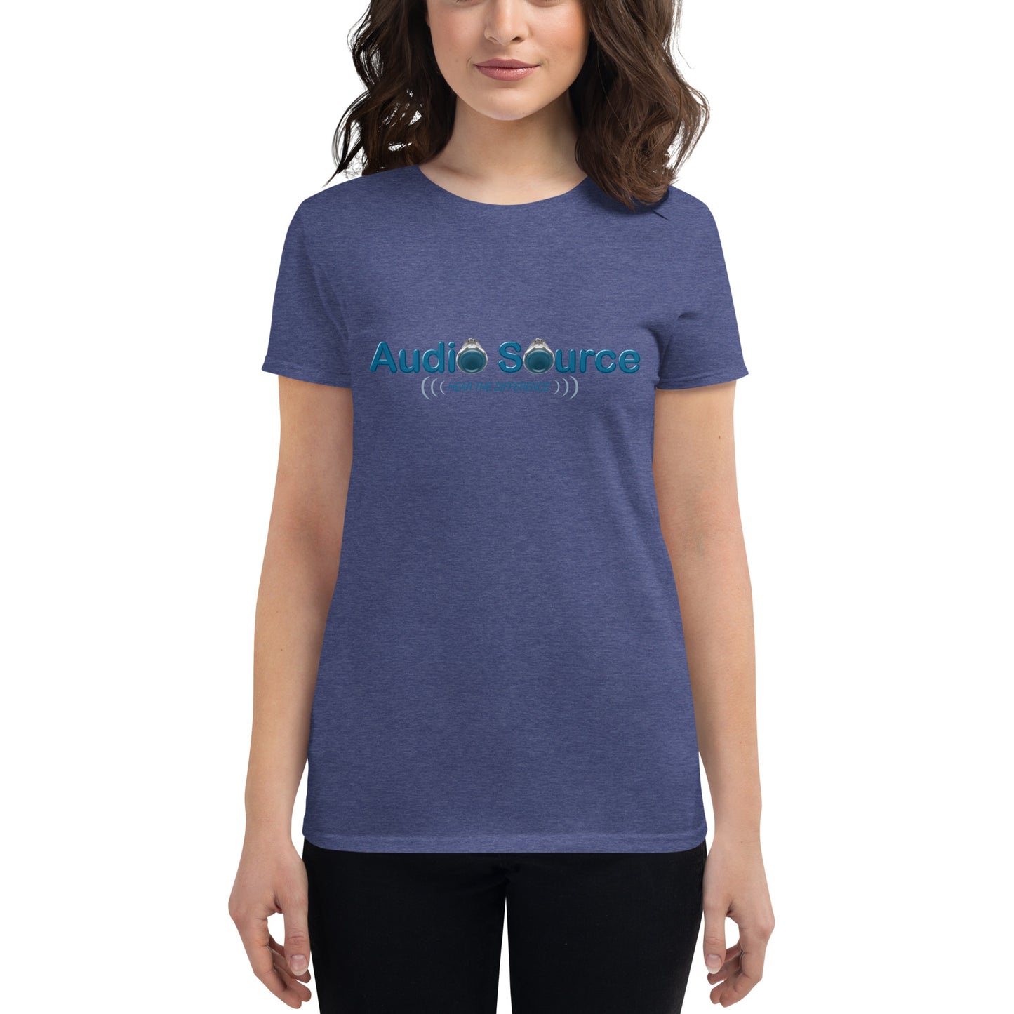 Audio Source-Women's short sleeve t-shirt