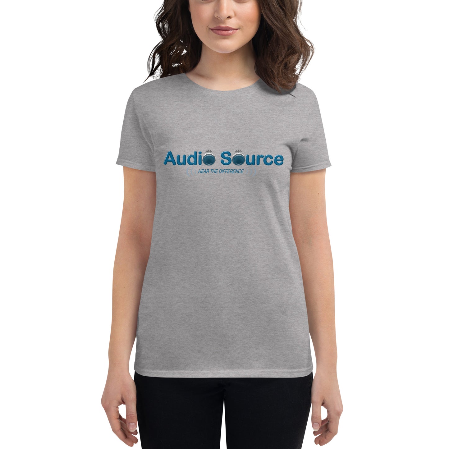 Audio Source-Women's short sleeve t-shirt