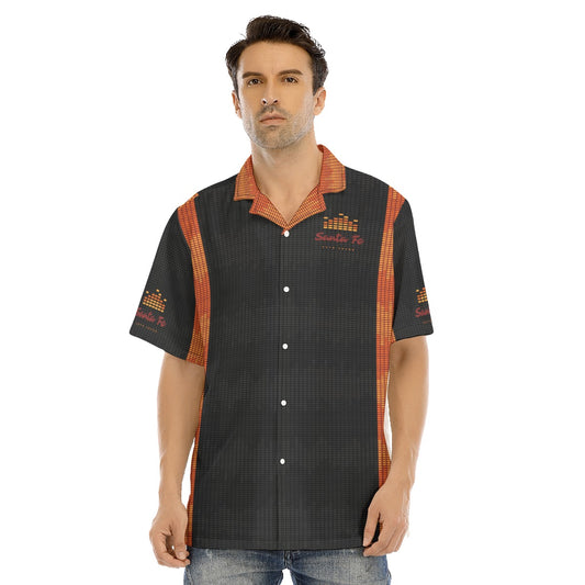 Santa Fe-All-Over Print Men's Hawaiian Shirt