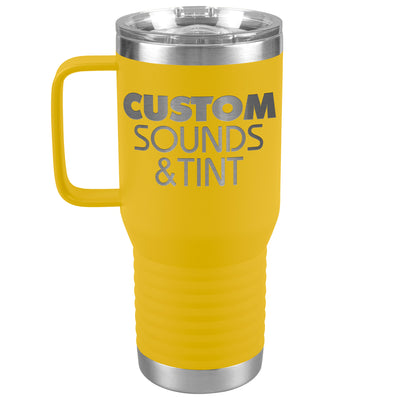 Custom Sounds & Tint-20oz Travel Tumbler
