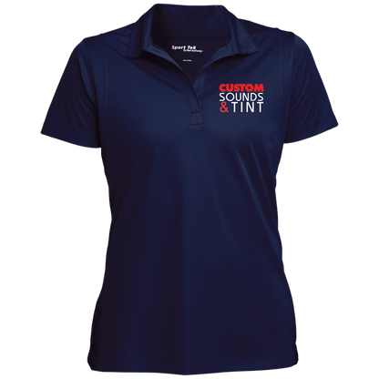 Custom Sounds & Tint-Ladies' Micropique Sport-Wick® Polo