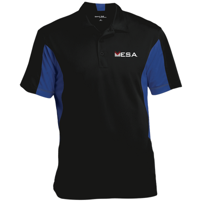 MESA-Men's Colorblock Performance Polo