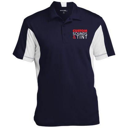 Custom Sounds & Tint-Men's Colorblock Performance Polo