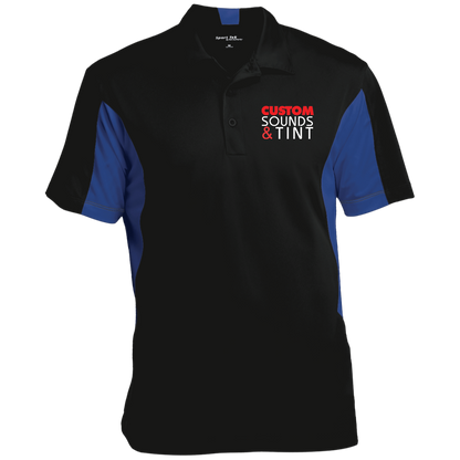 Custom Sounds & Tint-Men's Colorblock Performance Polo
