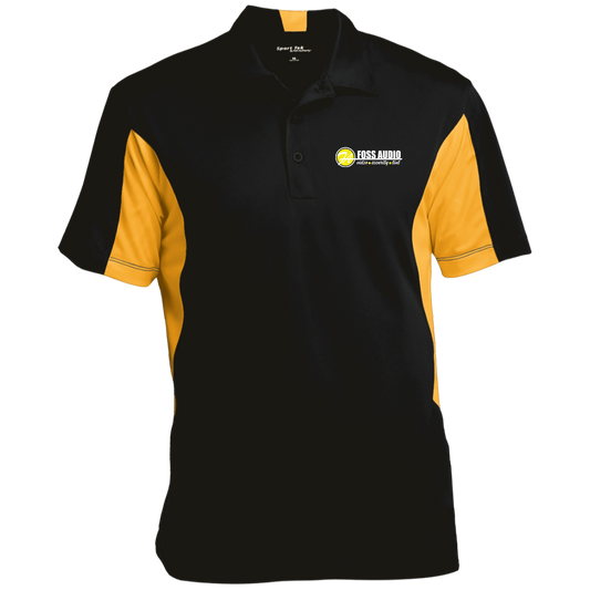 Foss Audio-Men's Colorblock Performance Polo