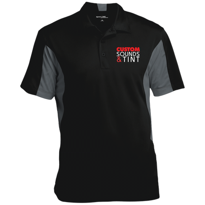 Custom Sounds & Tint-Men's Colorblock Performance Polo
