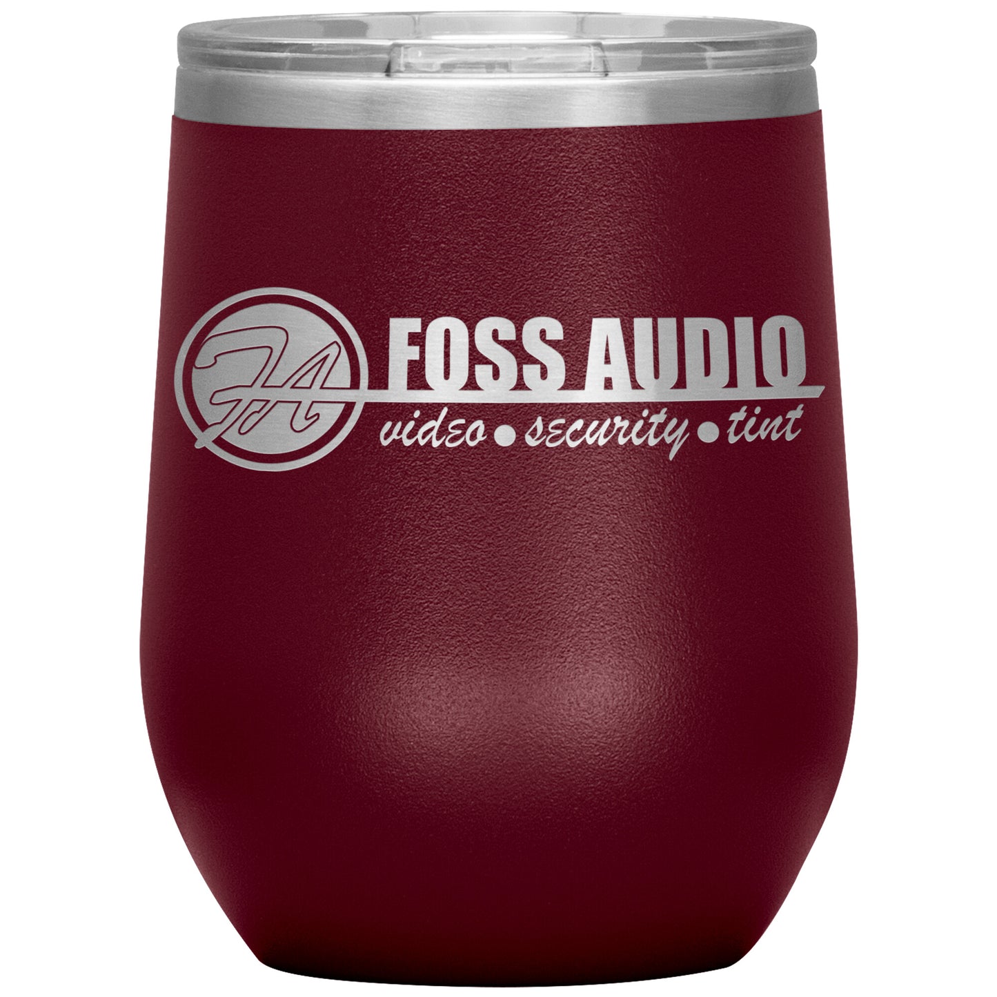 Foss Audio-12oz Wine Insulated Tumbler