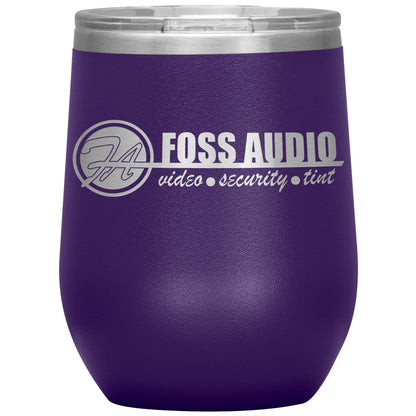 Foss Audio-12oz Wine Insulated Tumbler