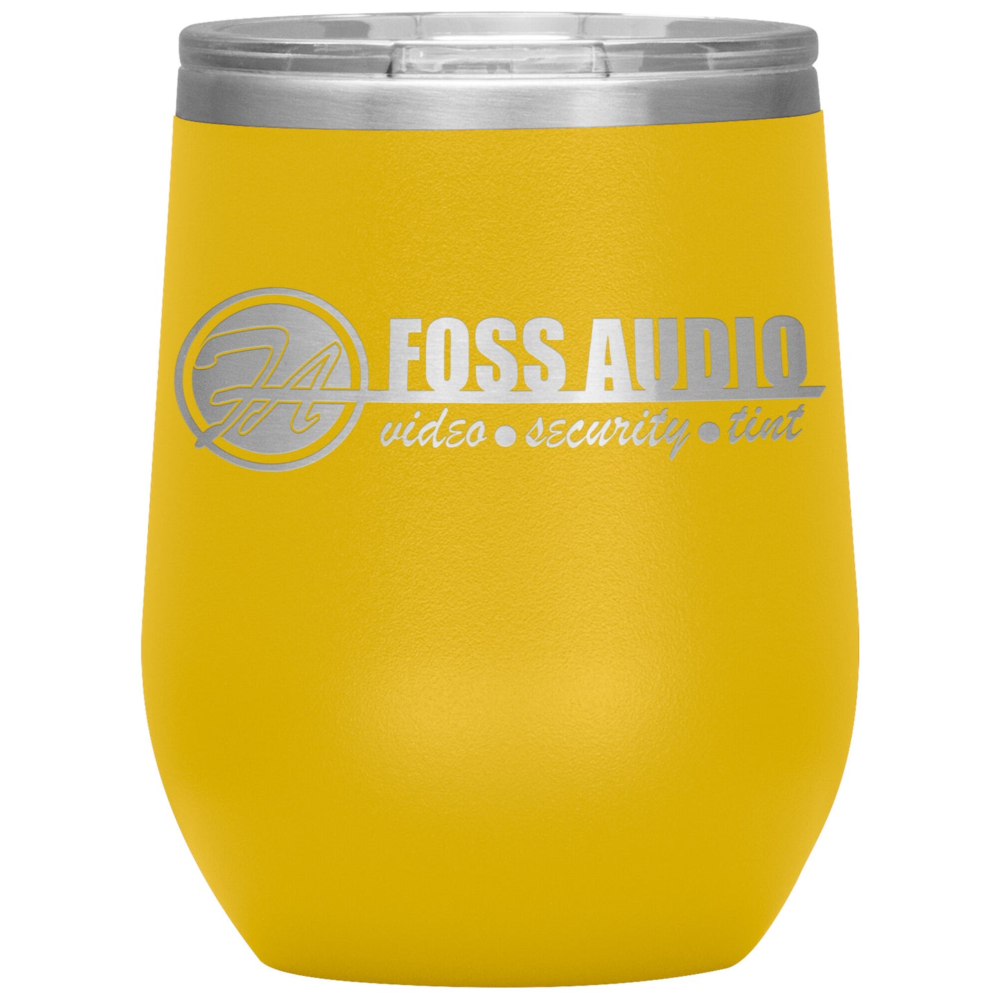Foss Audio-12oz Wine Insulated Tumbler