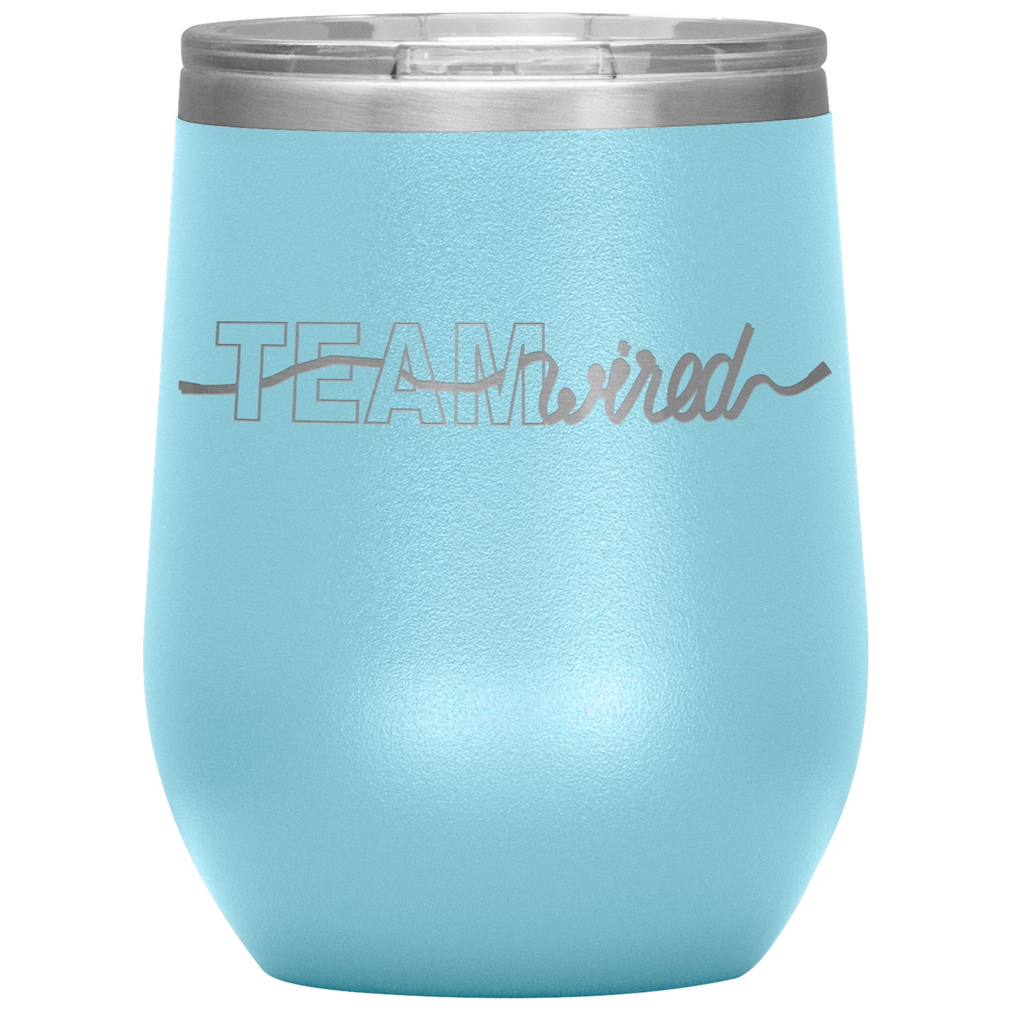 Team Wired-12oz Wine Insulated Tumbler