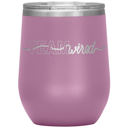 Team Wired-12oz Wine Insulated Tumbler