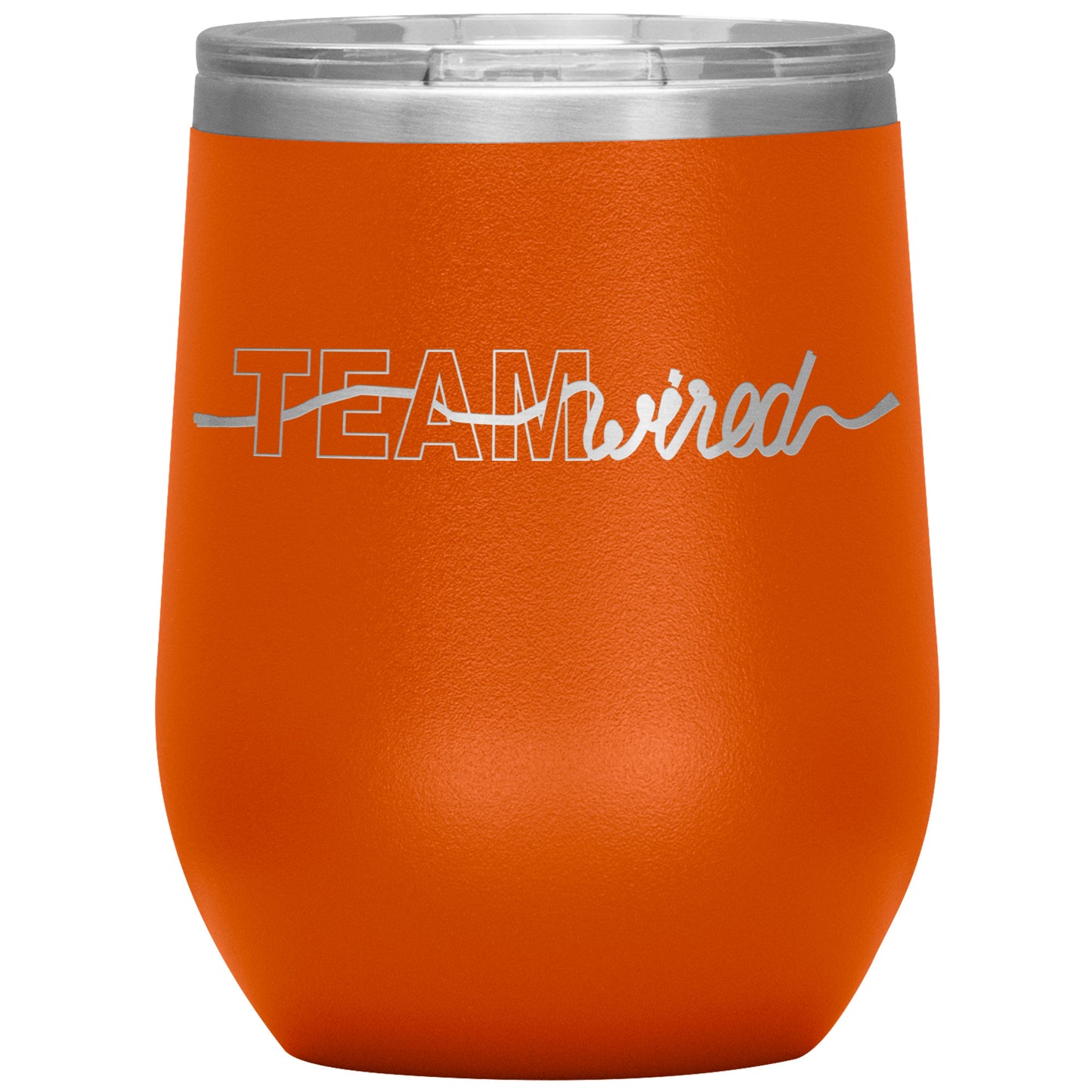 Team Wired-12oz Wine Insulated Tumbler