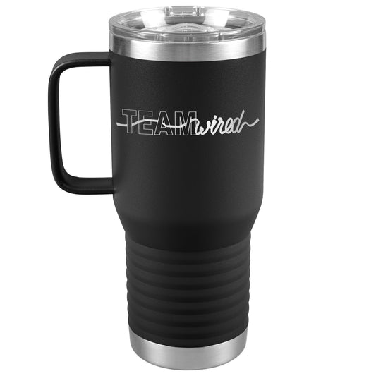 Team Wired-20oz Travel Tumbler